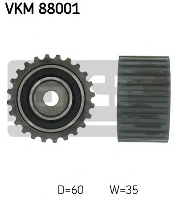 VKM 88001 SKF Ролик модуля натягувача ременя1